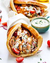Spicy Chicken Curry Gyro